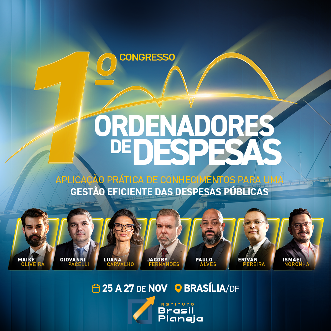 1º CONGRESSO DE ORDENADORES DE DESPESAS